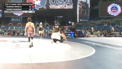 100 lbs 3rd Place Match - Leonidas Murillo, Pennsylvania vs Parker Workman, Ohio
