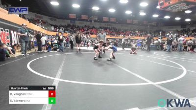 61 lbs Quarterfinal - Klyde Vaughan, Team Guthrie Wrestling vs Rex Stewart, Shelton Wrestling Academy