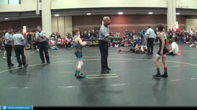 78 lbs Finals (2 Team) - Jeremy Carver, Steel Valley vs Greysan Bardinelli, Panhandle All-Stars