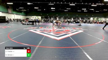 106 lbs Round Of 128 - Cooper Foster, NC vs Kiyan Simon, AL