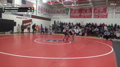 JV-3 lbs Round 2 - Bella VanDrew, Central DeWitt vs Pricila Rosales, Iowa City Liberty