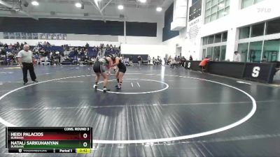 155 lbs Cons. Round 3 - Heidi Palacios, Burbank vs Natali Sarkuhanyan, Burbank