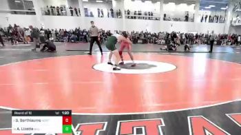 182 lbs Round Of 16 - Greg Berthiaume, North Attleborough vs Alexander Lizotte, Billerica