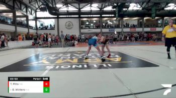 123-133 lbs Cons. Round 2 - Brody Winters, Ste. Genevieve Youth Wrestling vs Trip Pitts, TREMONT