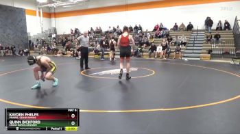 144 lbs Champ. Round 1 - Quinn Bickford, Cedar Rapids Kennedy vs Kayden Phelps, Prairie, Cedar Rapids