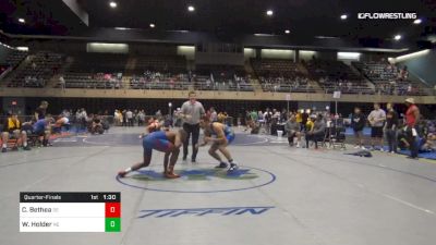 190 lbs Quarterfinal - Canaan Bethea, De vs William Holder, Ne