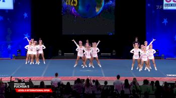 Mega Cheer - Fuchsia 5 [2025 L5 International Open Semis] 2025 The Cheerleading Worlds