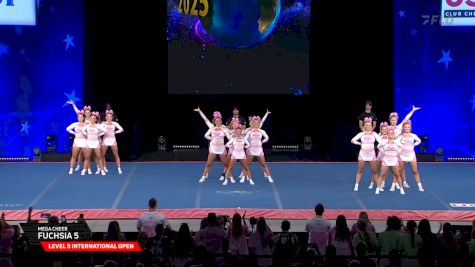 Mega Cheer - Fuchsia 5 [2025 L5 International Open Semis] 2025 The Cheerleading Worlds