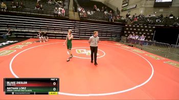 147 lbs Cons. Round 2 - Blake Ziesler, Park City vs Nathan Lorz, Green Canyon High School