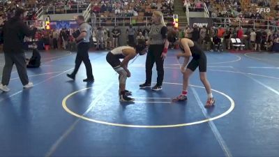 108 lbs Cons. Round 2 - Aiden Williams, Cambridge vs Ahmad Reid, Westland