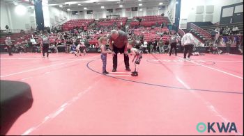 35 lbs Consi Of 4 - Chet Clay, Skiatook Youth Wrestling vs Charlotte Gray, Talihina Youth Wrestling Club