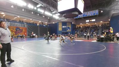 120 lbs Champ. Round 2 - Mallie Nyce, Owen J Roberts vs Alejandra Flores, Bolingbrook