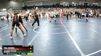 145 lbs Cons. Round 4 - Will Konder, Cory Clark Wrestling Club vs Gasser Musaid, Melvindale