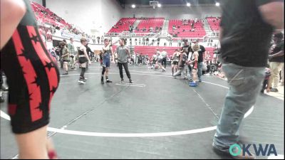 67 lbs Consi Of 4 - Tucker Pruett, Smith Wrestling Academy vs Rydin Guerra, Newcastle Youth Wrestling