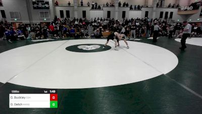 138 lbs Round Of 32 - Oliver Buckley, Cohasset vs Dylan Detch, Mansfield