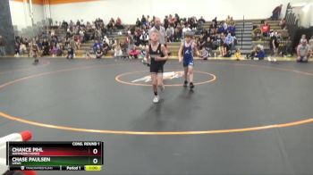 B-16 lbs Cons. Round 1 - Chase Paulsen, LMWC vs Chance Pihl, Hammerin Hawks