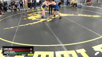 285 lbs Rr3 - James Weeks, Kodiak Wrestling Club vs Luke Sena, Mat-Su Matmen