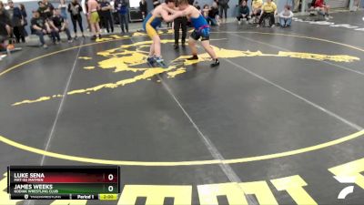 285 lbs Rr3 - James Weeks, Kodiak Wrestling Club vs Luke Sena, Mat-Su Matmen