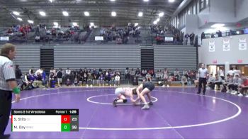 152 lbs Semis & 1st Wrestleback (8 Team) - Silas Stits, Center Grove vs Mason Day, Brownsburg