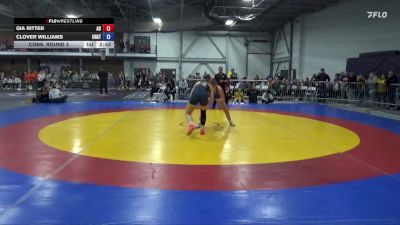 138 lbs Cons. Round 3 - Gia Ritter, Augustana (IL) vs Clover Williams, Unattached