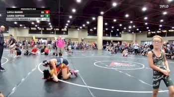 138 lbs Cons. Round 3 - Layla Manus, Alpha Elite Academy vs Laura Gupton, MatClash