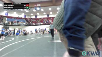 66 lbs Quarterfinal - Ridge Nichols, Rough Riders vs Astron Deatherage, Tecumseh Youth Wrestling