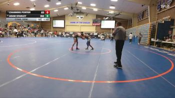 141 lbs Cons. Semi - Channing Porter, Arizona Christian University vs Adam Stanley, Embry-Riddle (Ariz.)