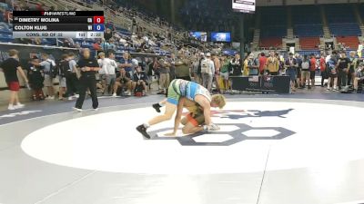 157 lbs Cons. Rd Of 32 - Dimetry Molina, California vs Colton Klug, Wisconsin
