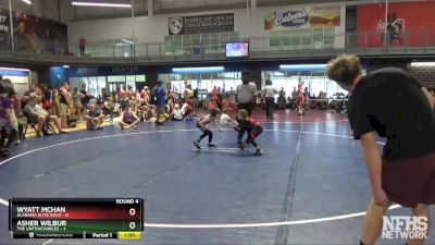 45 lbs Round 4 (8 Team) - Wyatt McHan, Alabama Elite Gold vs Asher Wilbur, The Untouchables