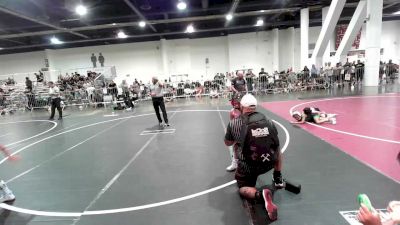 46 lbs Semifinal - Mila Lopez, SoCal Hammers vs Emily Palomino, NM Beast