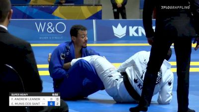 FELLIPE ANDREW LEANDRO SILVA vs ERICH MUNIS DOS SANTOS 2021 World Jiu-Jitsu IBJJF Championship