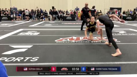 Sufina Grajo vs Christiana Freeman 2025 ADCC Orlando Open/Youth Trials