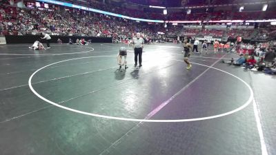 126 lbs Quarters - Maximus Hay, Brown Deer/Mess./Shore. vs Miles Alters, Hudson