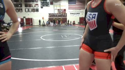 135 lbs Round 3 - Juliet Salazar, Northview High School vs Shenen ONeil, Unattached