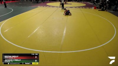 135 lbs Cons. Round 1 - Destan Skelly, Grand Rapids vs Jackson O`Reilly, Goodhue