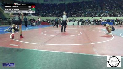 123 lbs Round Of 64 - Skylar Cantrell, Cleveland vs Hunter Roebuck, Comanche MS