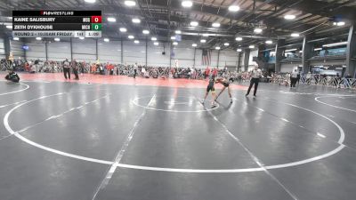 68 lbs Round 2 - 10:30am Friday - Zeth Dykhouse, Team Michigan vs Kaine Salisbury, Maryland GOLD