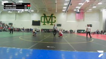 150 lbs Champ. Round 1 - Ryan Sullivan, Yorba Linda vs Anthony Luna, Santa Paula