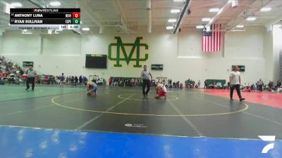 150 lbs Champ. Round 1 - Ryan Sullivan, Yorba Linda vs Anthony Luna, Santa Paula