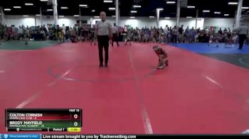 72 lbs Round 1 (8 Team) - Colton Cornish, Moser`s Mat Club vs Brody Mayfield, Mayfield Mat Academy