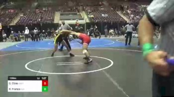 138 lbs Quarterfinal - Owen Cline, Team Aggression vs Ryan Franco, Red Wave Wrestling