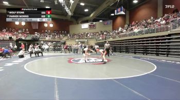 3A 120 lbs Cons. Round 1 - Parker Morris, Ogden vs Wolf Stone, Logan