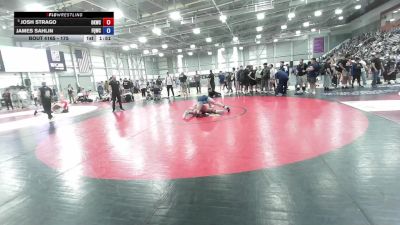 175 lbs Champ. Round 2 - Josh Strago, Ono Kine Wrestling Club vs James Sahlin, Fitness Quest Wrestling Club