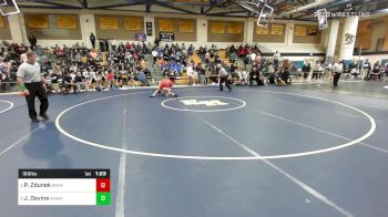 160 lbs Final - Patrick Zdunek, Branford vs Jeremy Devine, RHAM