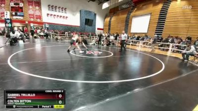 126 lbs Cons. Round 2 - Gabriel Trujillo, Rawlins vs Colten Bitton, Rocky Mountain