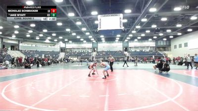 141 lbs Cons. Round 5 - Nicholas Schmucker, Liberty U vs Jake Wyatt, Keiser University