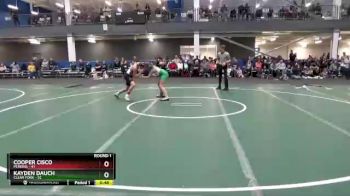120 lbs Round 1 (6 Team) - Cooper Cisco, Perkins vs Kayden Dauch, Clear Fork