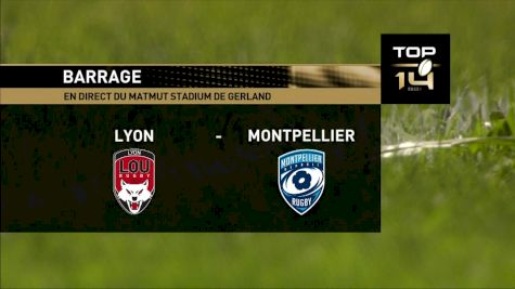 2019 French Top 14 Playoffs: Lyon vs Montpellier