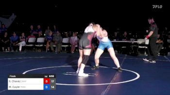 160 lbs Final - Sierra Chavez, Campbellsville Women vs May Cuyler, Presbyterian College Women