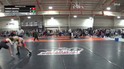 141 lbs Cons. Round 2 - Emmett Nelson, UW Parkside vs Parker Sentipal, Edinboro